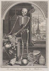 Death with Worldly Vanities, 17001720. av Unbekannt