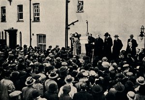 Erklærer avstemningen i Epping, 1924, 1945. av Unbekannt