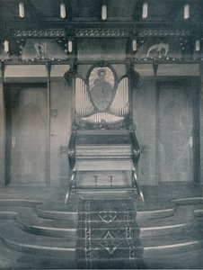 Dekorasjoner til et musikkrom av Fritz Erler, c1899 av Unbekannt