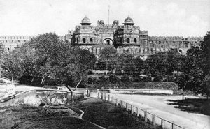 Delhi Gate, Fort Agra, 1900-tallet av Unbekannt