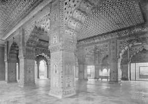 Delhi. Dewan-i-Khas, c1910. av Unbekannt