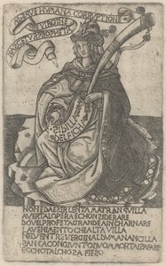 Delphian Sibyl, tidlig på 1400-tallet. av Unbekannt