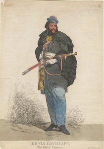 Denis Davydov 1784-1839, 1813 av Unbekannt