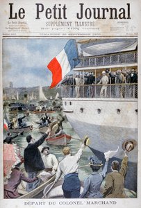 Avgang til oberst Marchand, Marseilles, 1900 av Unbekannt
