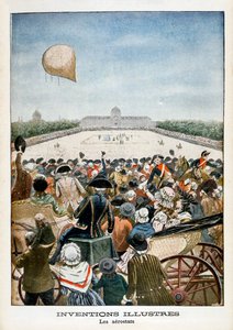 Avgang av en ballong fra Paris 27. juni 1783, 1901 av Unbekannt