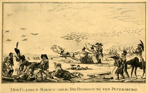 Flankemarsjen! Eller: The Menace Of Petersburg!, 1813, 1921. av Unbekannt