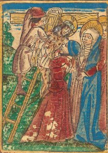 Nedstigning fra korset, ca. 1490. av Unbekannt