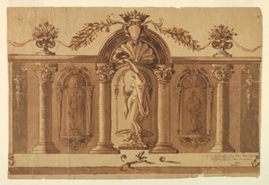 Design for en festivalloggia av Unbekannt