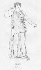 Diana Diane, c1850 av Unbekannt