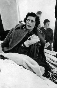 Diana Gordon Lennox , kanadisk skiløper, olympiske vinterleker, Garmisch-Partenkirchen, Tyskland, 1936 av Unbekannt