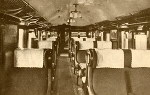 Dining-Car, London Midland og Scottish Railway, 1930. av Unbekannt
