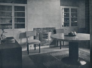 Spisestue for et hus i Highgate Village, London, 1936 av Unbekannt