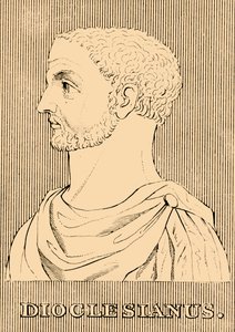 Dioclesianus, 244-311, 1830. av Unbekannt
