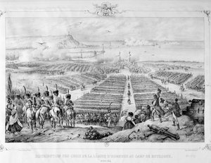 Utdeling av æreslegionens kors i Boulogne-leiren, 16. august 1804, 1841 av Unbekannt