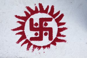 Diwali rangoli. Storbritannia av Unbekannt