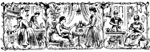 Hustjenere, 1901 av Unbekannt