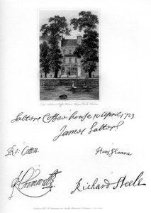 Don Salteros Coffee House, Cheyne Walk, Chelsea, 1723, 1840 av Unbekannt