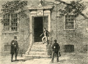 Døråpning i Staples Inn, c1872. av Unbekannt
