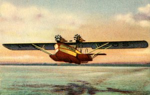 Dornier Superwal flybåt, 1920-tallet, 1932. av Unbekannt