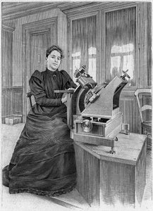Dorothea Klumpke Roberts , amerikansk matematiker og astronom, 1903 av Unbekannt