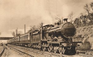 Down Continental Pullman Limited Express, c1920-tallet. av Unbekannt