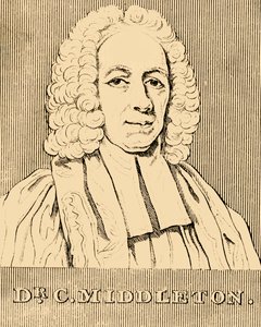 Dr. C. Middleton, 1683-1750, 1830. av Unbekannt