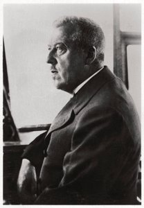 Dr Hugo Eckener, sjef for Zeppelin luftskipkonstruksjon, c1917-1933 1933 av Unbekannt