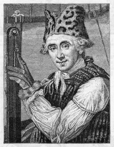 Dr John Jeffries, amerikansk ballongfarer, 1786 av Unbekannt