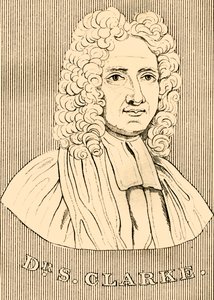 Dr S. Clarke, 1675-1729, 1830. av Unbekannt