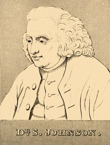 Dr. S. Johnson, 1709-1784, 1830. av Unbekannt