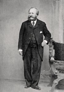 Dr TW Evans, amerikansk tannlege og biograf over Napoleon III, 1800-tallet av Unbekannt