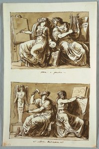 Tegning (Italia) av Unbekannt