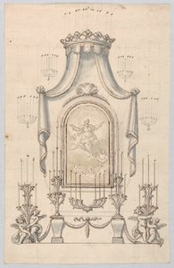 Tegning (Italia), ca. 1775 av Unbekannt