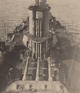 Dreadnought Imperator Aleksandr III i Bizerte, 1920, 1920. av Unbekannt