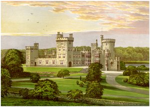 Dromoland, County Clare, Irland, hjemmet til Lord Inchiquin, c1880 av Unbekannt