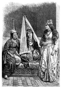 Druze prinsesse og dame av Libanon, 1895 av Unbekannt