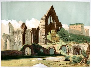 Dryburgh Abbey, c1850 av Unbekannt