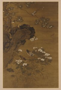 Ducks on the Autumn Stream, Ming-dynastiet, 1500-1600-tallet. av Unbekannt