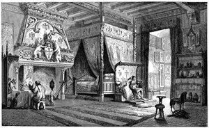Boligrom til en seigneur fra 1300-tallet, 1870 av Unbekannt