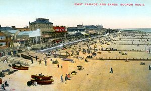East Parade and Sands, Bognor Regis, West Sussex, 1950 av Unbekannt