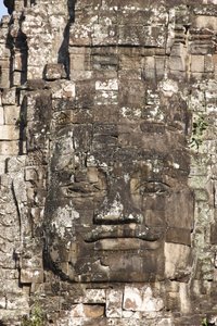 Østporten til Angkor Thom, Siem Reap, Kambodsja av Unbekannt