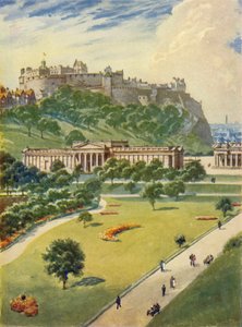 Edinburgh Castle, c1948. av Unbekannt