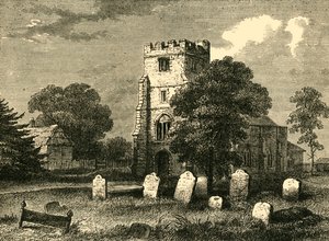 Edmonton kirke, 1790, c1876. av Unbekannt