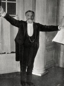 Edouard Colonne , fransk dirigent og fiolinist, 1902 av Unbekannt