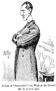 Edward Carson , irskfødt britisk politiker og jurist, 1898 av Unbekannt