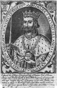 Edward II, konge av England av Unbekannt