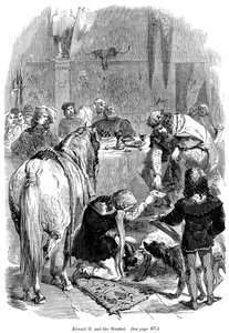 Edward II og minstrellen av Unbekannt