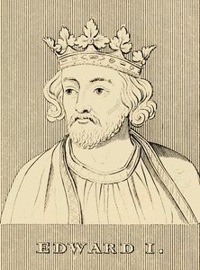 Edward I, 1239-1307, 1830. av Unbekannt