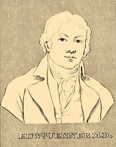Edward Jenner M.D., 1749-1823, 1830. av Unbekannt