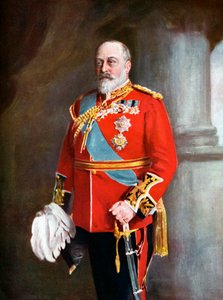 Edward VII, ca 1900-tallet av Unbekannt